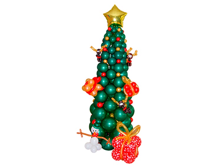 Árbol de Navidad con Regalo