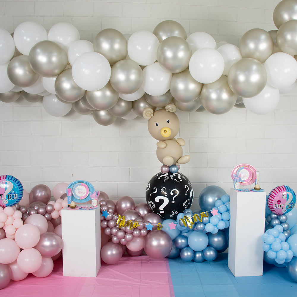 Gender reveal decoration