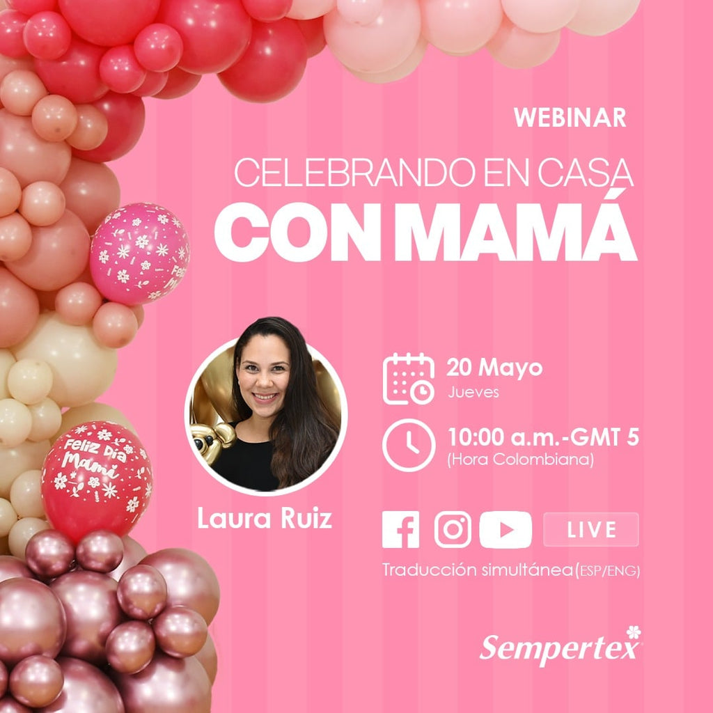 Webinar Celebrando con Mamá