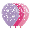 GLOBO PARA FIESTA LATEX REDONDO INFINITY HUELLITAS NIÑA FASHION SURTIDO | SEMPERTEX COLOMBIA