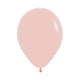 ROUND LATEX BALLOON PASTEL MATTE MELON 