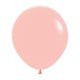 GLOBO LATEX REDONDO PASTEL MATE MELON